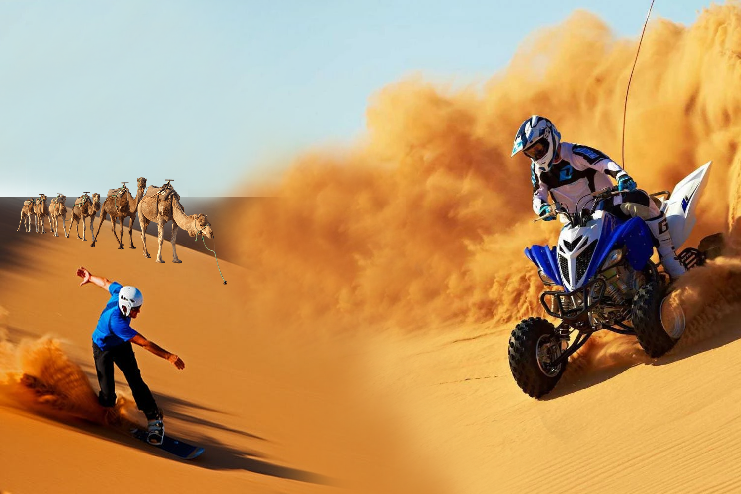 Thrilling Red Dune Safari + Quad Bike